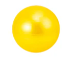 Inflatable fitness ball, yoga ball for fitness, stability exercise -yellow 55cm