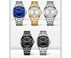 CURREN Fashion Mens Watches Luxury Stainless Steel Band Business Quartz Wristwatches for Man Luminous Hands Clock Male