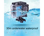 sj4000 Mini Camera 30m Waterproof Case 5M Pixel Wide Angle Supporting 32G TF Card High Clarity Sports DV for Outdoor - Blue