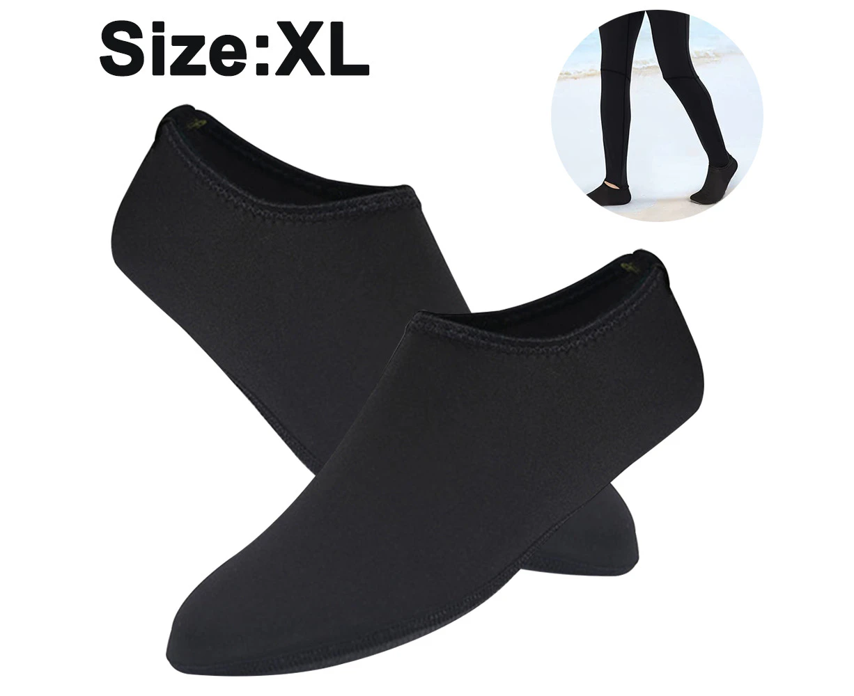 Wetsuit Socks, Water Socks Thermal Anti-slip Diving Socks, Snorkeling Socks Diving Snorkeling Swimming For Men Women-XL