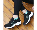 Women Lace-up Arch Support Breathable Sneakers Running Platform Tennis Shoes