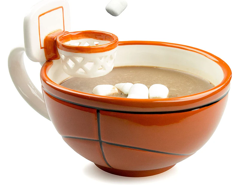 Creations The Mug with A Hoop 16 Oz Basketball Mug/Cup/Bowl