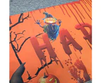 Happy Halloween Bloody Bat Pumpkin Ghost Print Party Backdrop Hanging Banner WSHF-002
