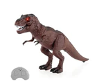 Children'S Remote Control T-Rex Dinosaur Tyrannosaurus With Sound And Walking Function, Including Remote Control