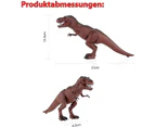 Children'S Remote Control T-Rex Dinosaur Tyrannosaurus With Sound And Walking Function, Including Remote Control