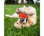 Play With High Quality Dog Chew Toys, Stylishly Designed Large Dog Interactive Toys, Dog Educational Toys. Strawberry