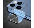 langma bling Lens Tempered Glass 3D Glass Anti-scratch Shockproof Ultra-thin Phone Camera Lens Protective Film-Clear Black for iPhone 14 Pro