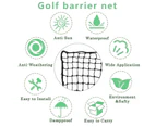 Oweite Golf Practice Net Golf Ball Hitting Netting Heavy Duty Nylon Golf Sports Netting Barrier Nets Black 3mx3m