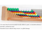 Abacus for Kids Math Preschool Number Learning Classic Wooden Toys Educational Toys Wooden Beads Expansion Activity