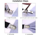 Elastic Criss-Cross Fitted Sheet Straps, Adjustable Bed Sheet Fastener Clips