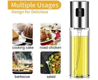 Cooking Olive Oil Sprayer,Refillable Vinegar Filling Machine Glass Bottle With Measurements For Salad/Bbq/Kitchen Grill/Roast