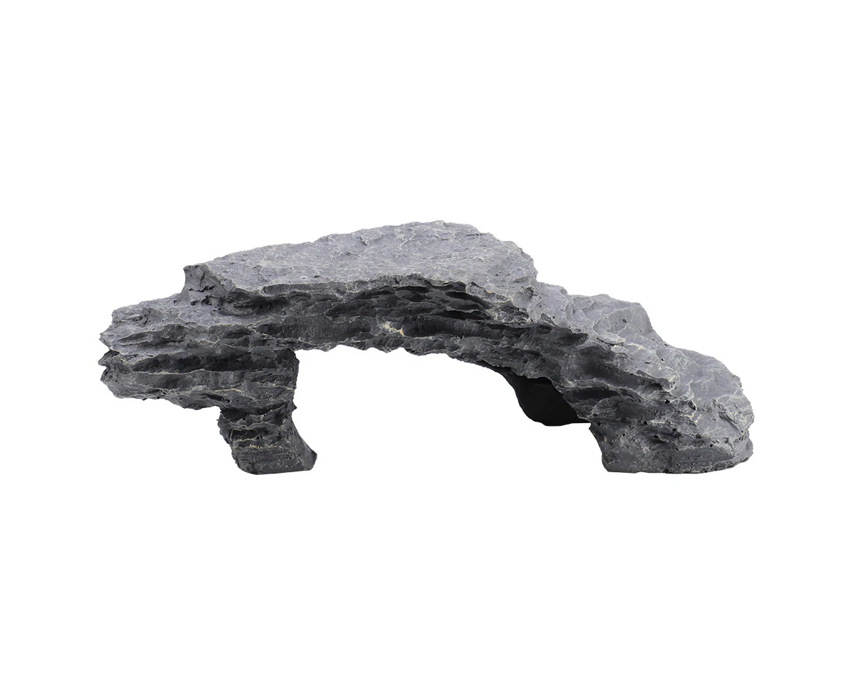 Hiding Cave Aquarium Tortoise Reptile Basking Hide Habitat Decoration Ornament