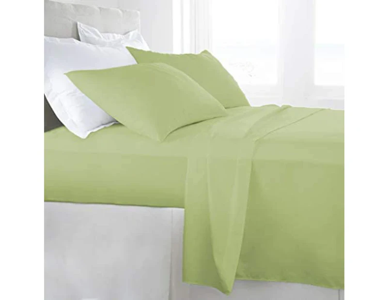 1000TC Egyptian Cotton Sheet Set  PISTACHIO