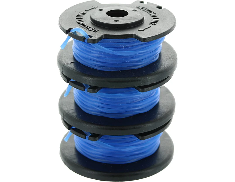 Replacement Spool Compatible With 18V, 24V And 40V Cordless Brushcutters (Pack Of 3)