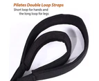 Double Loop Pilates Straps for Reformer, and Other Fitness Equipment