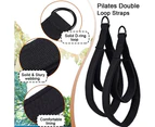 Double Loop Pilates Straps for Reformer, and Other Fitness Equipment