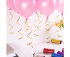 100 Yards Balloons Ribbons Wedding Birthday Home Crafts Gift Wrapping Decoration Silver