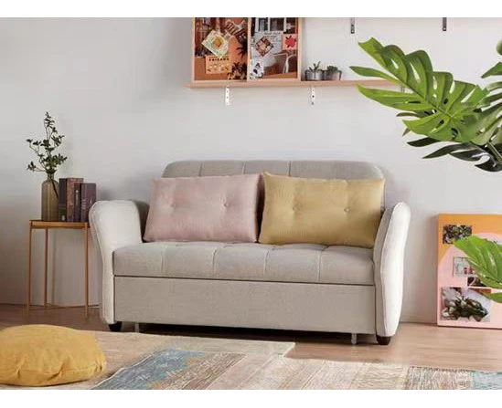 Two-Seater Sofa Bed - Beige