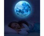 Glow in The Dark Stars for Ceiling,Glow in The Dark Stars and Moon Wall Decals, Ceiling Stars Glow in The Dark Kids Wall Decors, Perfect for Kids Nursery B