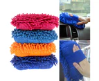 Soft Sponge Pad Car Vehicle Care Washing Brush Window Glass Cleaning Glove Tool-Green Sponge