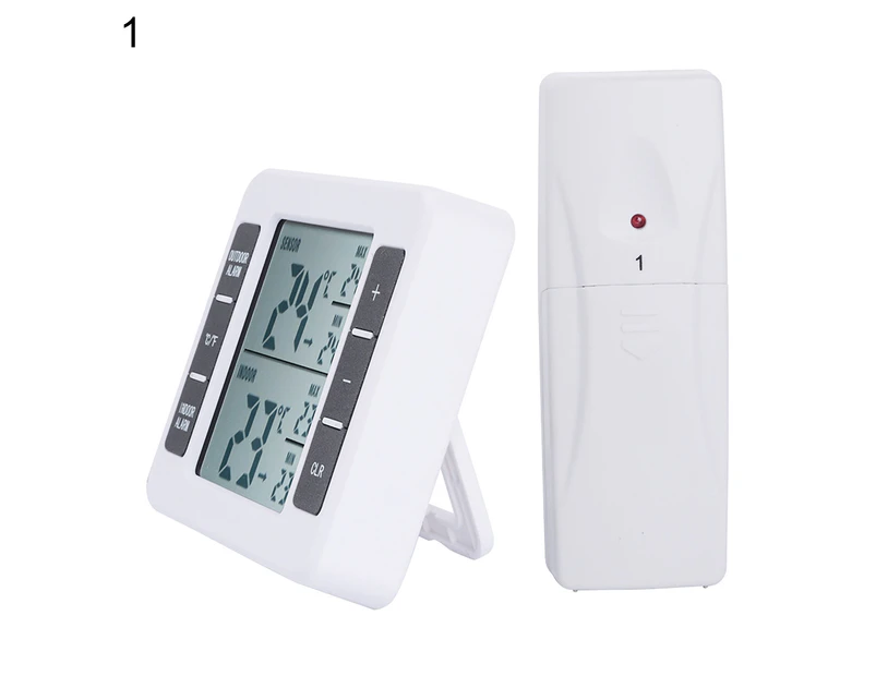 Bluebird Refrigerator Thermometer High Precision Sound Alarm Wireless Wall-mounted Digital Hygrometer for Home- 1