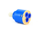 35Mm Ceramic Cartridge Water Mixer Tap Inner Control Faucet Valve Pp Plastic Blue Practical