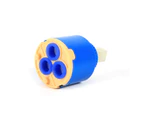 35Mm Ceramic Cartridge Water Mixer Tap Inner Control Faucet Valve Pp Plastic Blue Practical