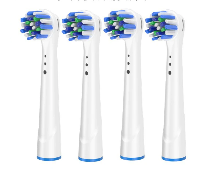 Replacement Brush Heads Compatible with Oral B Electric Toothbrush,4 Pack Replacement Toothbrush Heads Cross Action for Oral-B Braun/Pro 9600 /60