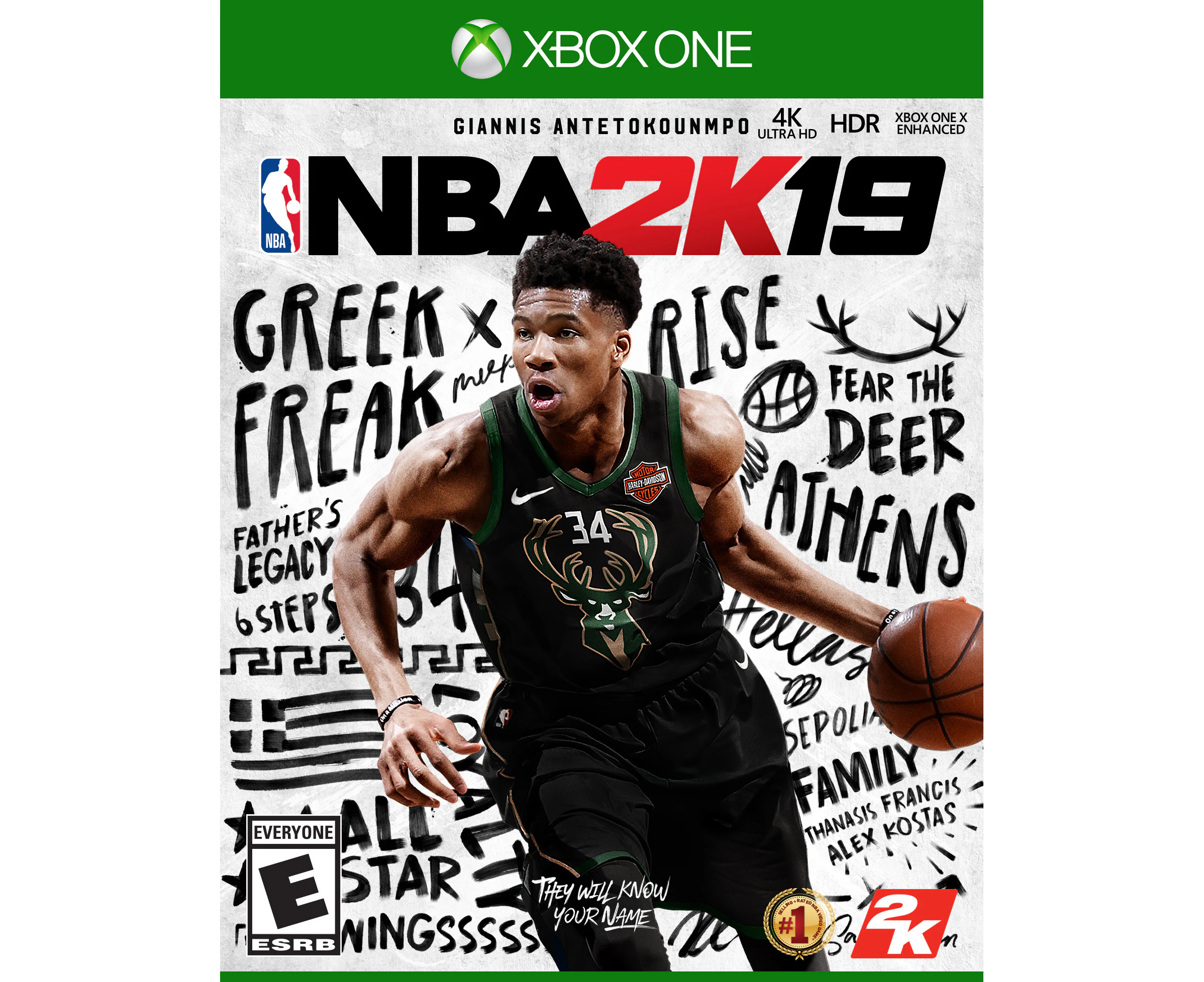 NBA 2K19, 2K, Xbox One, 710425590504