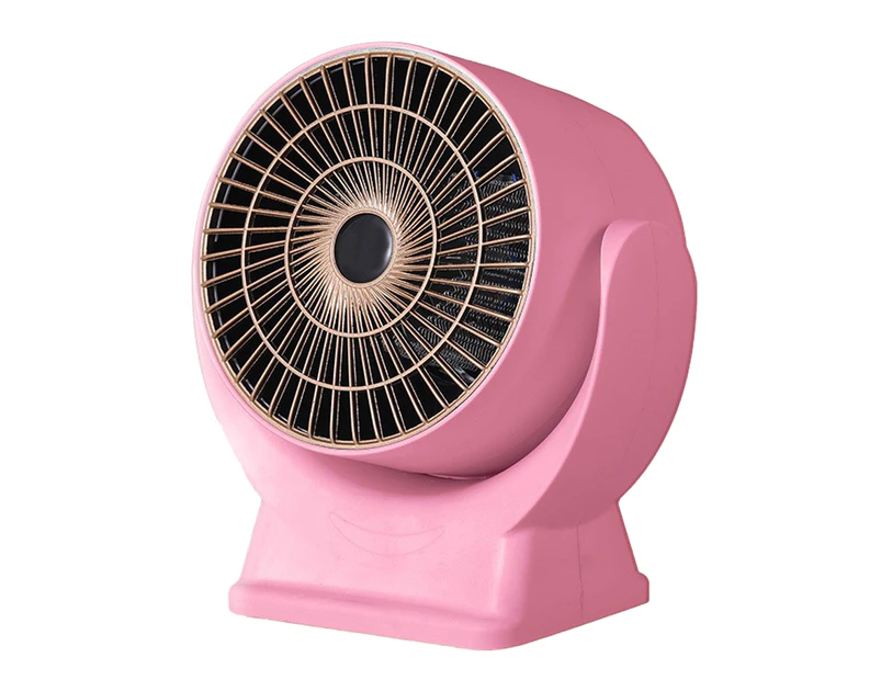 Ceramic Electric Table Top Heater With High Output Fan,Cherry Blossom Powder, European Standard