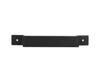 Black Door Handle Carbon Steel Barn Right Angle Handle Pull For Barn Home Cabinet Shed