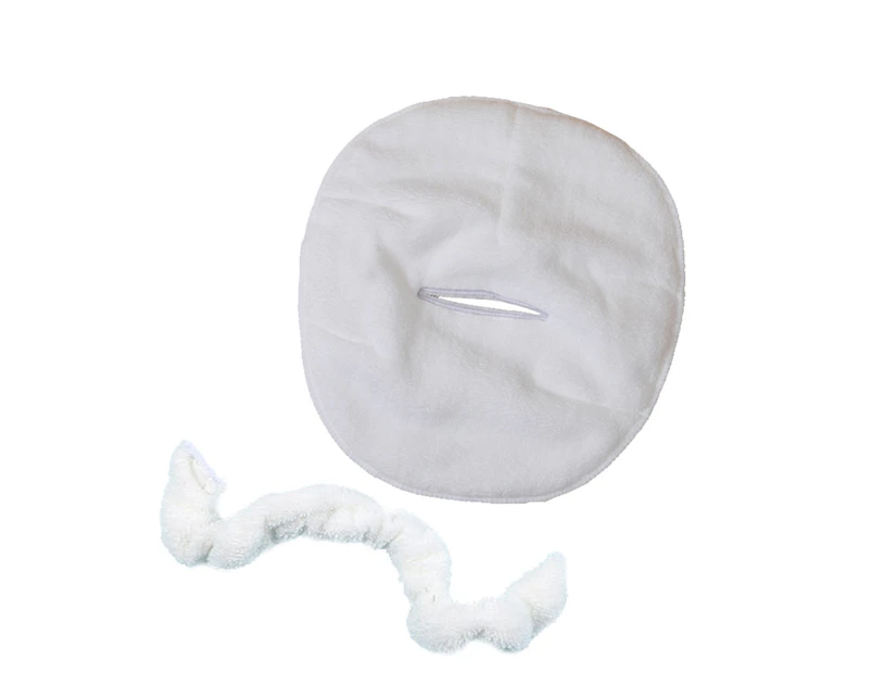 Reusable Face Towel Mask, Anti Aging Facial Steamer Towel Moisturizing Rejuvenation Beauty Skin Care Mask