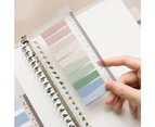 Sticky Notes Set 30 Colors Macaron Memo Stickers Writable Index Tabs - 200Pcs/Pack, 3Packs