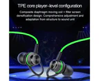 G26 Wired Dynamic 3.5mm Plug In-ear Gaming Earphone with Mic for Phone/Computer Black