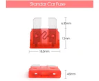 150pcs Car Standard Fuses Assortment Blade Fuse 2A 3A 5A 7.5A 10A 15A 20A 25A 30A 35A 40A for Auto Car Truck with 1 Blade Fuse Puller and 1 Storage Box