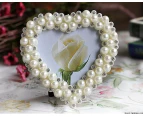 Romantic Wedding Photo Frame Pearl Decor Picture Frames Multi-Shape Frames On Table Modern Home Decor porta retrato 3/67/8/10 ''