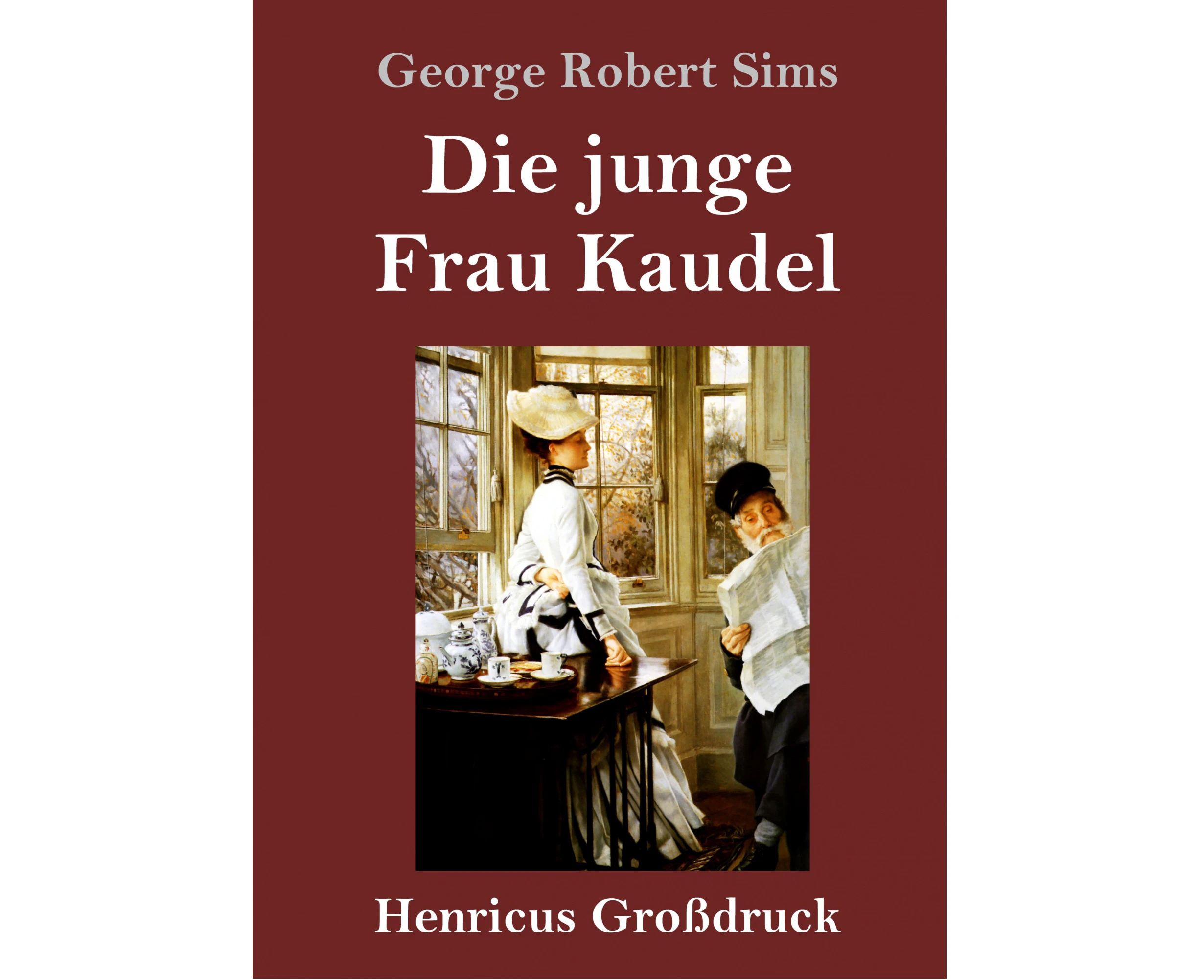 Die junge Frau Kaudel (Grossdruck): Roman [German]