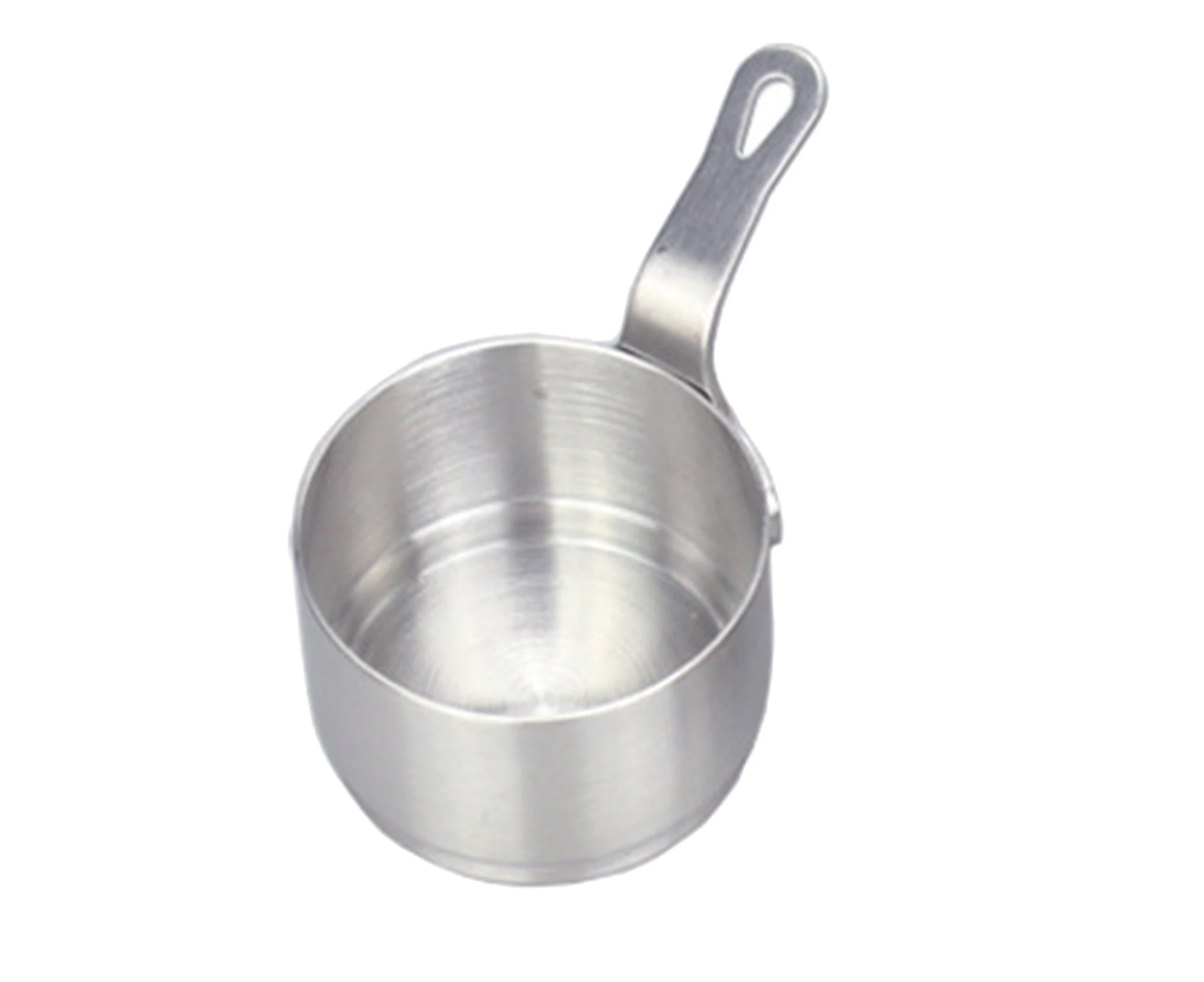 Mbg Sauce Pan Lightweight Non-Stick Stainless Steel Heat-resistant Stockpots for Milk-Stainless Steel S - Stainless Steel