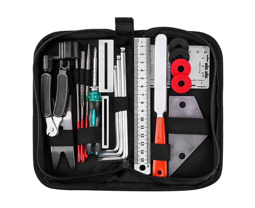 Guitar Repairing Maintenance Tool Kit with Carry Bag