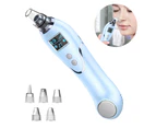 Vacuum Pore Cleaner Electric Blackhead Removal Acne Comedone Extractor Tool with Warm / Cold Care LED Display USB Rechargeable - Style2