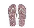 Womens Flipflops Summer Beach Sandals for Women Thong Style Girl's Flip Flops Shower Slippers Non Slip Outdoor Indoor for Holiday A3 - Silver