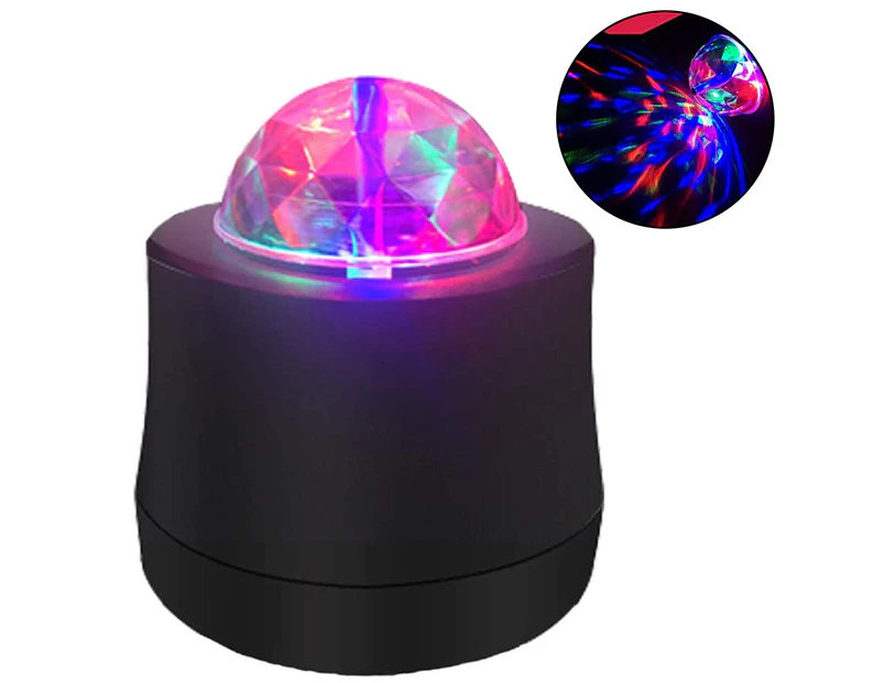 Disco Ball Strobe Light,Car Interior Atmosphere DJ light Sound Active Function for Camping Party