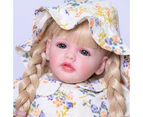 NPK 60CM Soft Cloth Body Cuddly Reborn Toddler Girl Doll Princess Betty Lifelike Soft Touch Christmas Gifts for Children