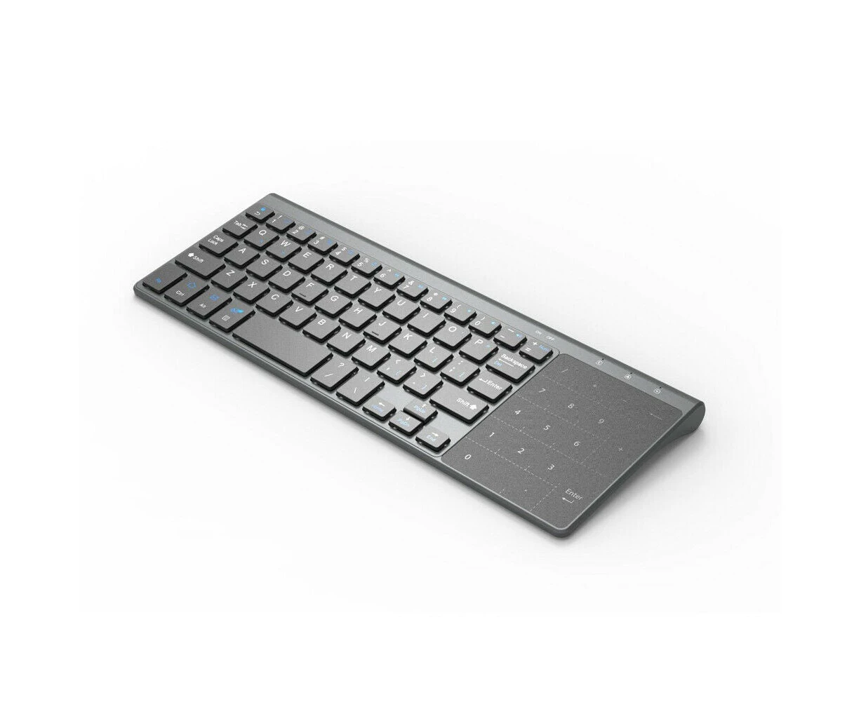 2.4g Ultrathin Mini Wireless Keyboard With Touch Pad For Pc Android Smart Tv Box Ps3/4