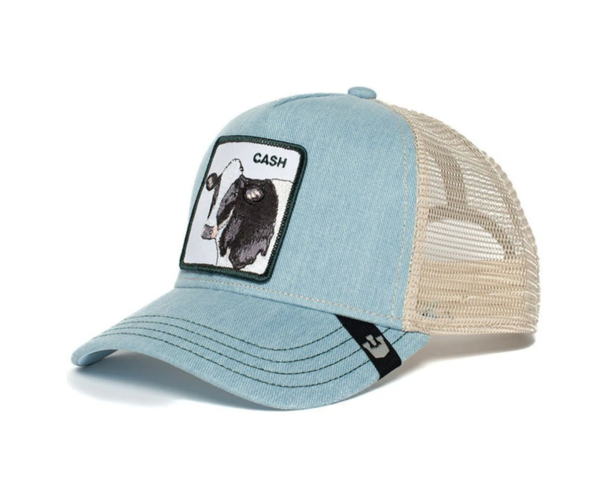 Trucker Hat Men - Mesh Baseball Snapback Cap - The Farm,Style2: