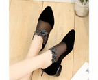 Shoes Flat Heel Zipper Design See-Through Fashion Rhinestone Sandals for Dating