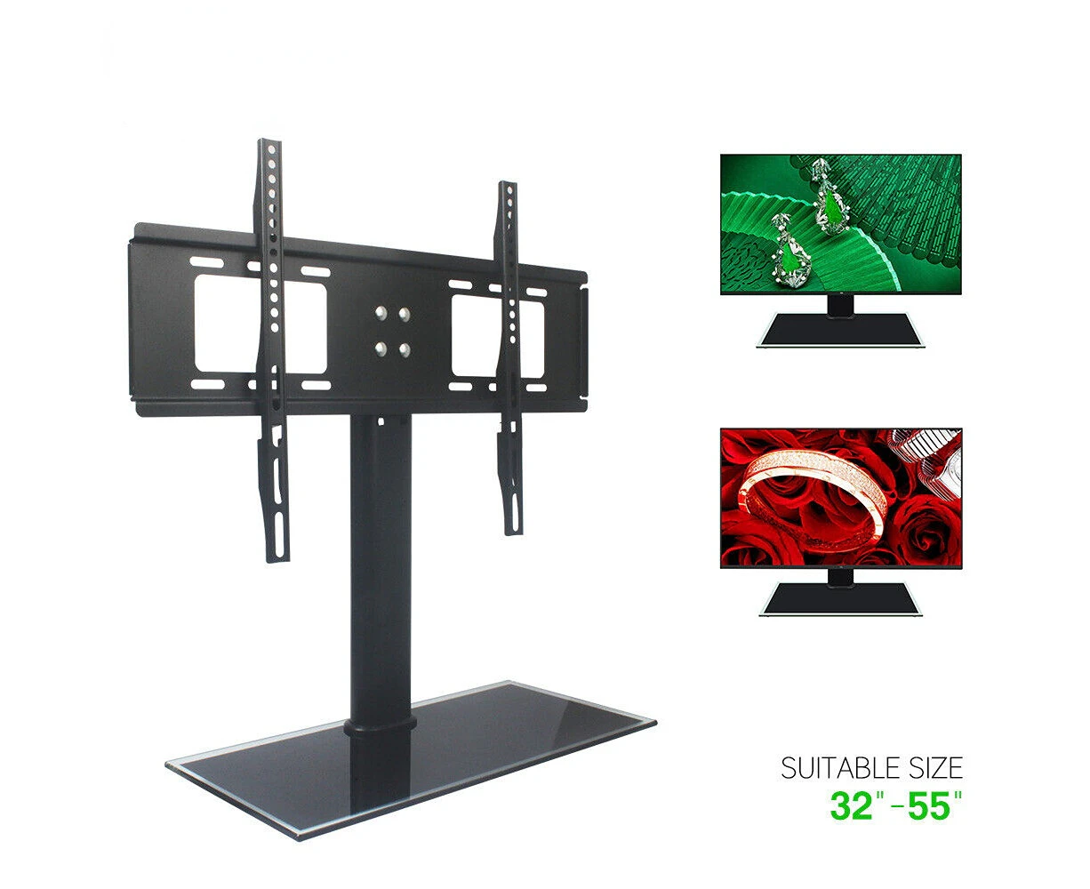 32" to 55" TV Stand Bracket Table Top Desktop LCD LED Plasma VESA Mount