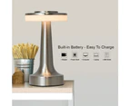Portable Led Desk Lamp With Touch Sensor, 3-Level Brightness, Bedside Lamp, Bedside Table Lamp,Style3