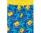 SpongeBob SquarePants Boys Swim Shorts (Blue)