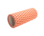 Yoga Foam Roller High-strength Full Body Available Wear-resistant Not Easy to Deform Strong Load Bearing Muscle Relaxation Environmenta-Orange